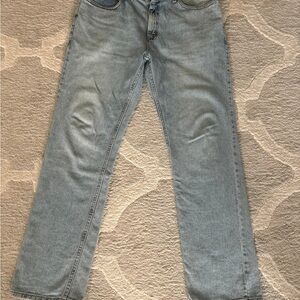 Lee Gray Straight Jeans Classic Style